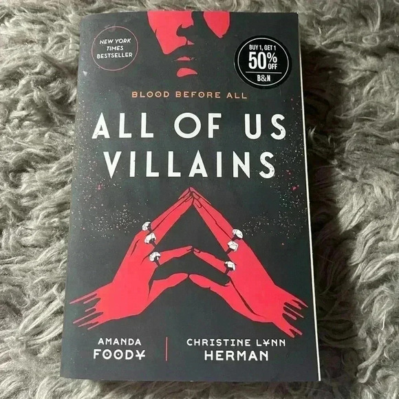 All of Us Villains by Amanda Foody and C.L. Herman Paperback Book - Picture 1 of 4